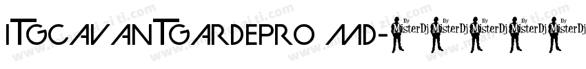 itgcavantgardepro md字体转换
